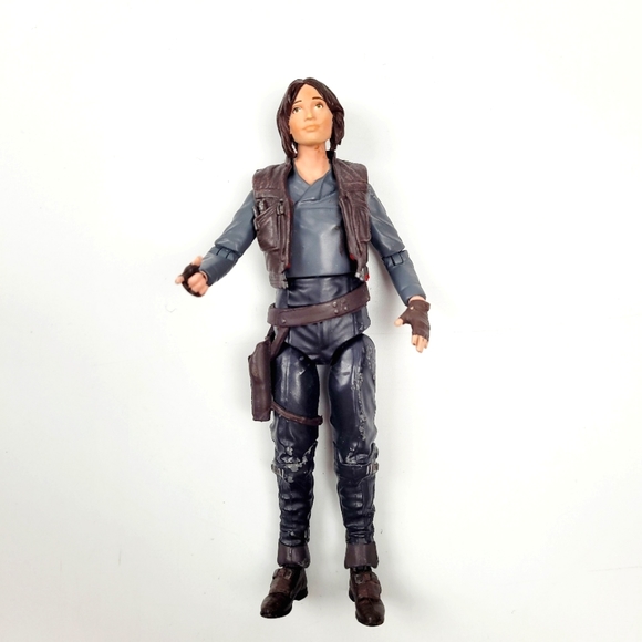 Disney Stars Wars Sergeant Jyn Erso (Jedha) 6" Diecast Action Figure Rogue One - Picture 3 of 8